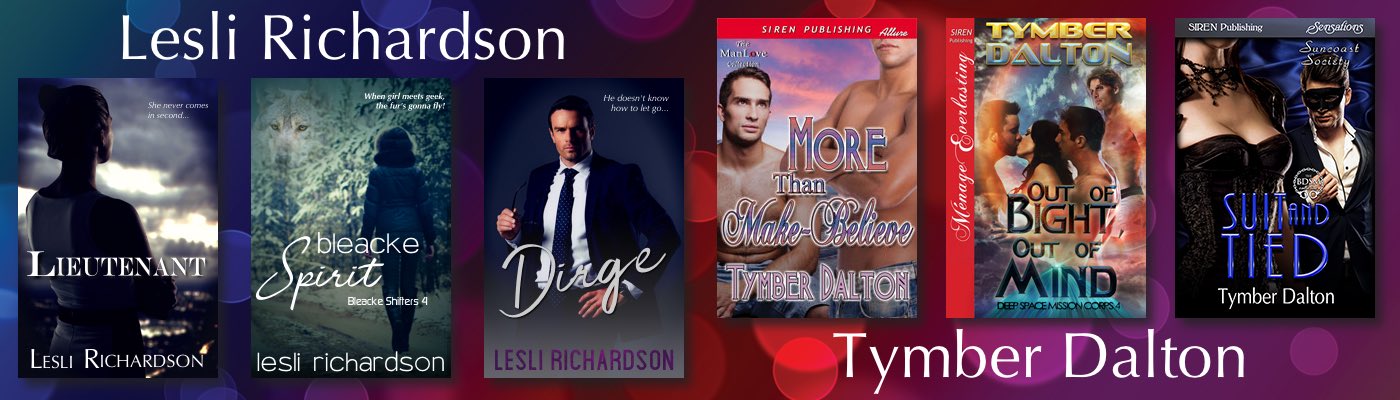Author Lesli Richardson / Tymber Dalton